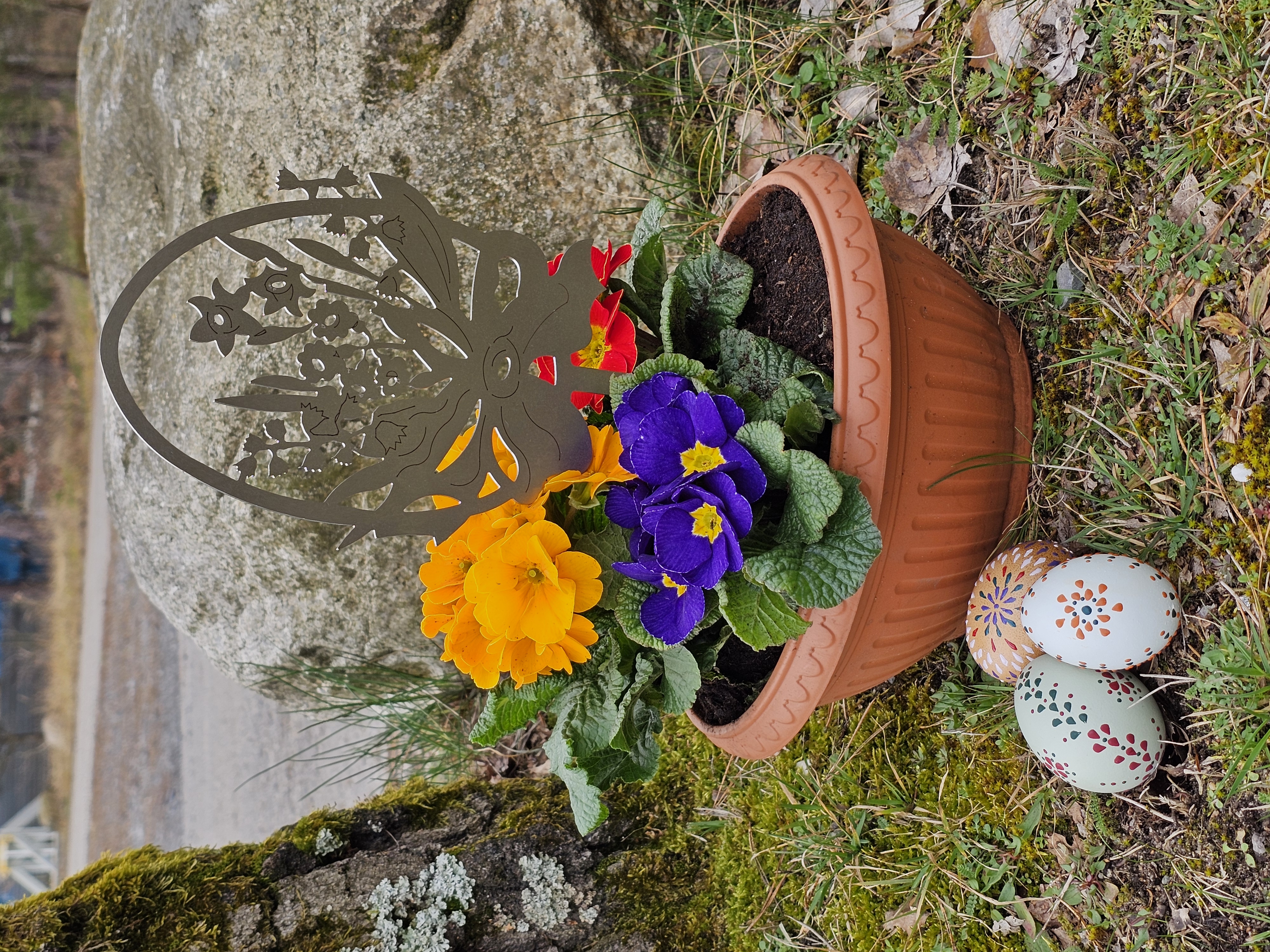 Osterblume Stecker