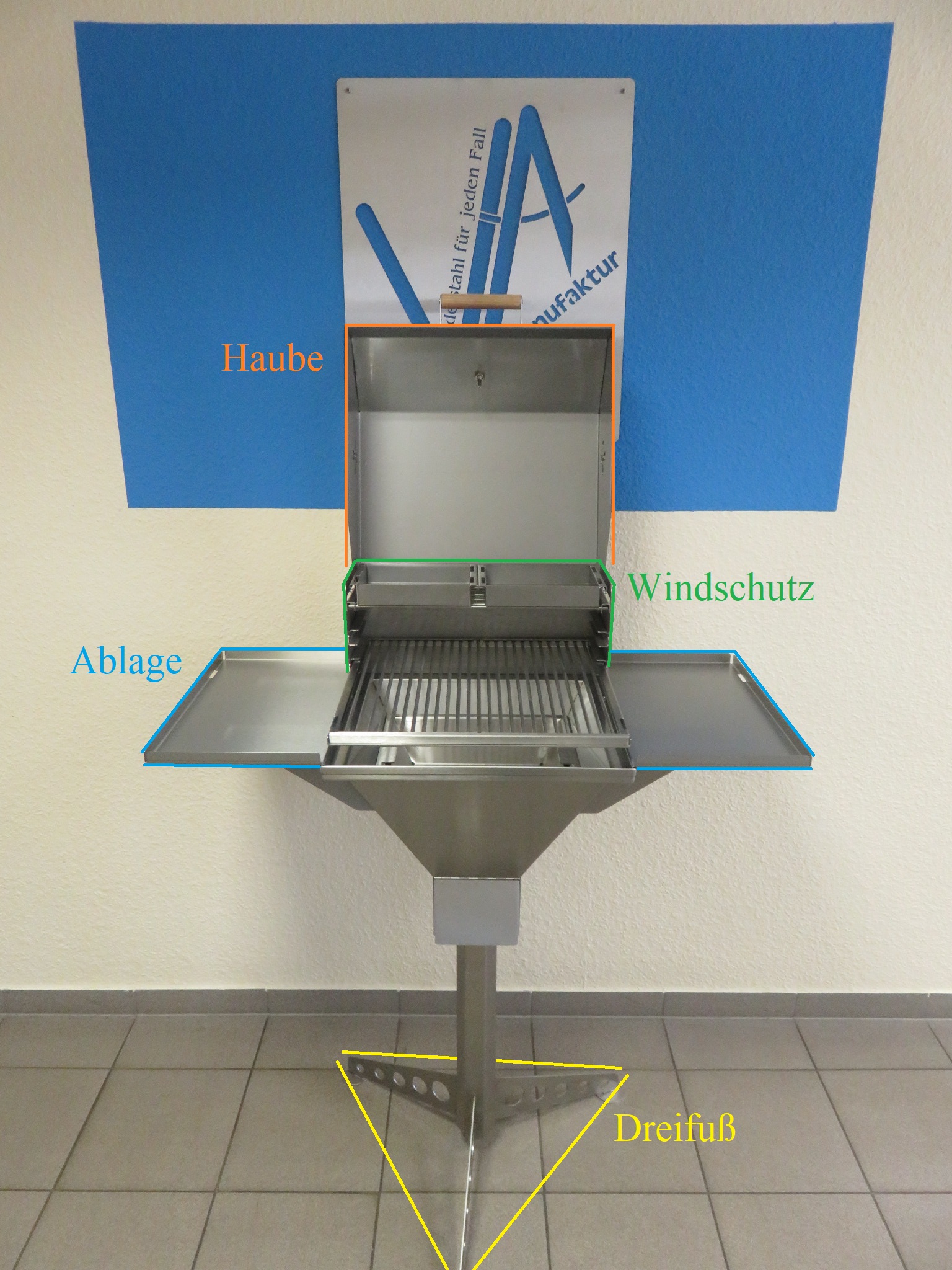 VA-Grill SolidUp 450 (45cmx45cm)